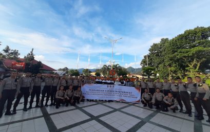PNP Berikan Pelatihan Perangkat Lunak Perkantoran dan Multimedia untuk siswa Bintara POLRI