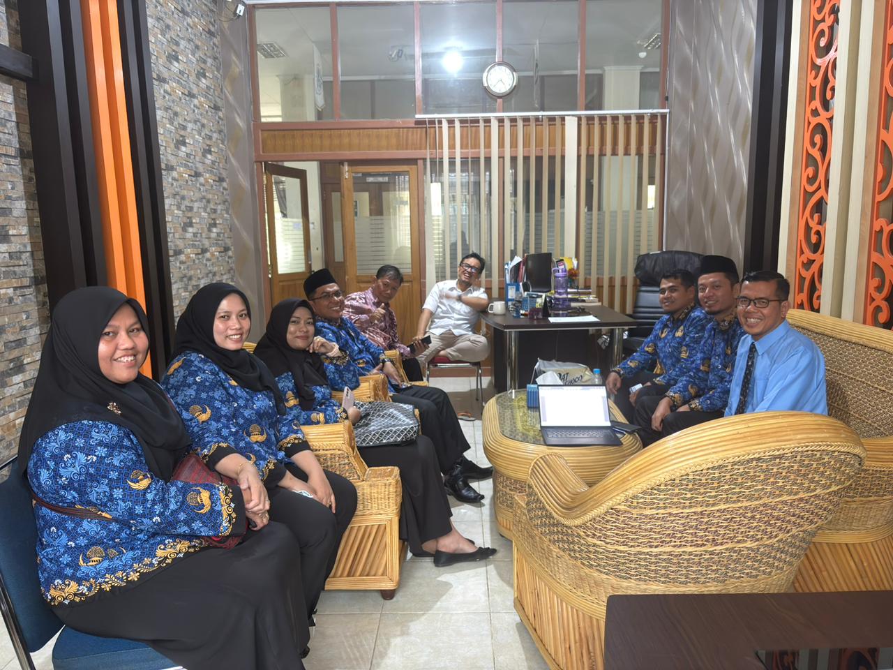 Pasca Pelantikan, PPPK PSDKU Jalin Silaturahmi dengan Ketua Jurusan Teknologi Informasi PNP