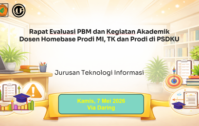 Jurusan TI PNP Gelar Rapat Evaluasi Bulanan Bersama Dosen Homebase dan PSDKU, Perkuat Komitmen Akademik dan Budaya Keterbukaan