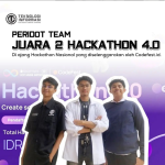 Tim Peridot Raih Juara 2 di HACKATHON 4.0