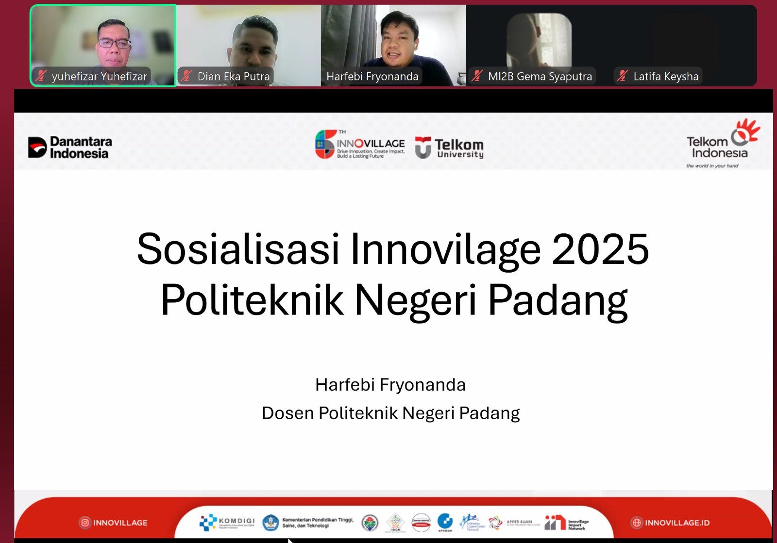 Mahasiswa Jurusan Teknologi Informasi Didorong Berinovasi di Tingkat Nasional Melalui Program INNOVILLAGE 2025