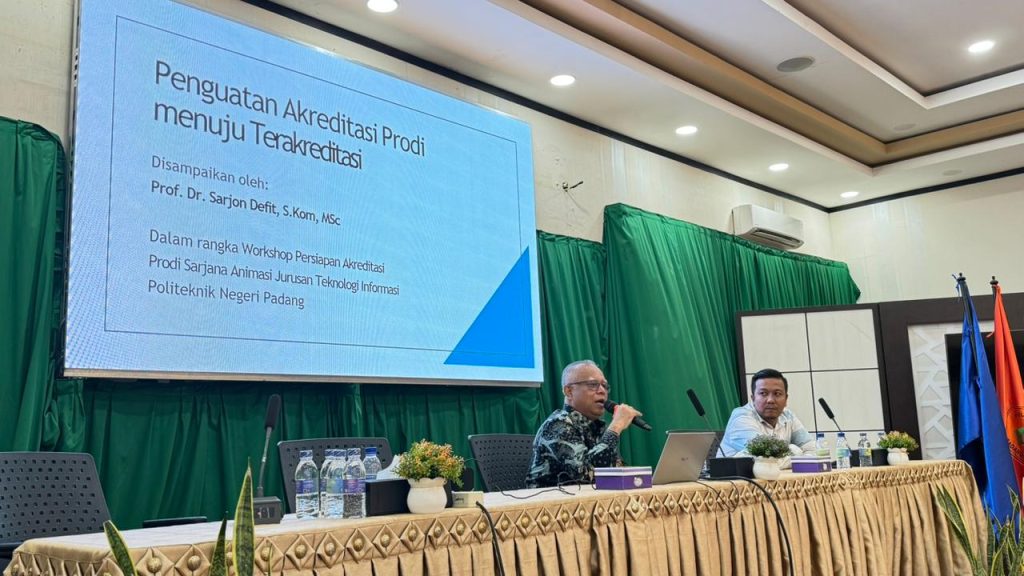 Jurusan Teknologi Informasi Gelar Workshop Persiapan Akreditasi Prodi Animasi
