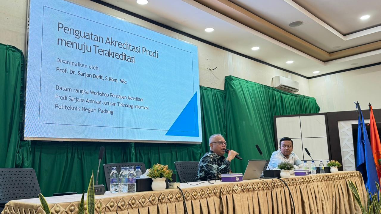 Jurusan Teknologi Informasi Gelar Workshop Persiapan Akreditasi Prodi Animasi