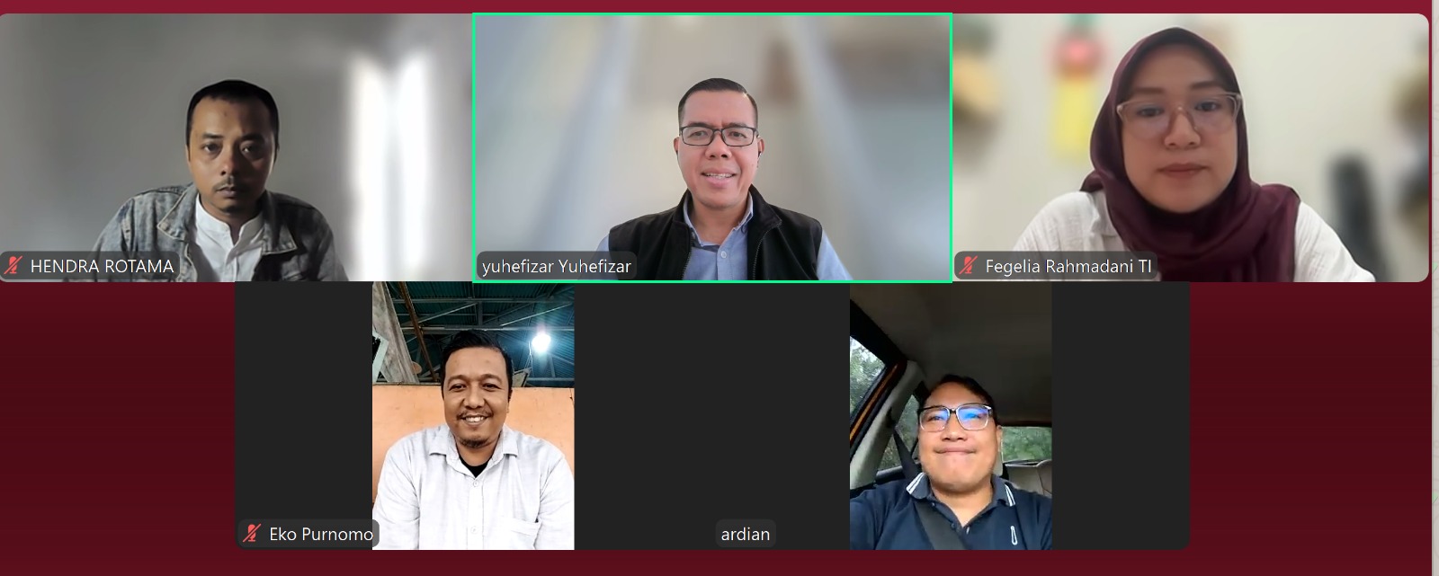 Rapat Evaluasi Kinerja Jurusan Teknologi Informasi bersama Prodi Animasi: Fokus pada Tridharma dan Akreditasi, Dilaksanakan Secara Daring