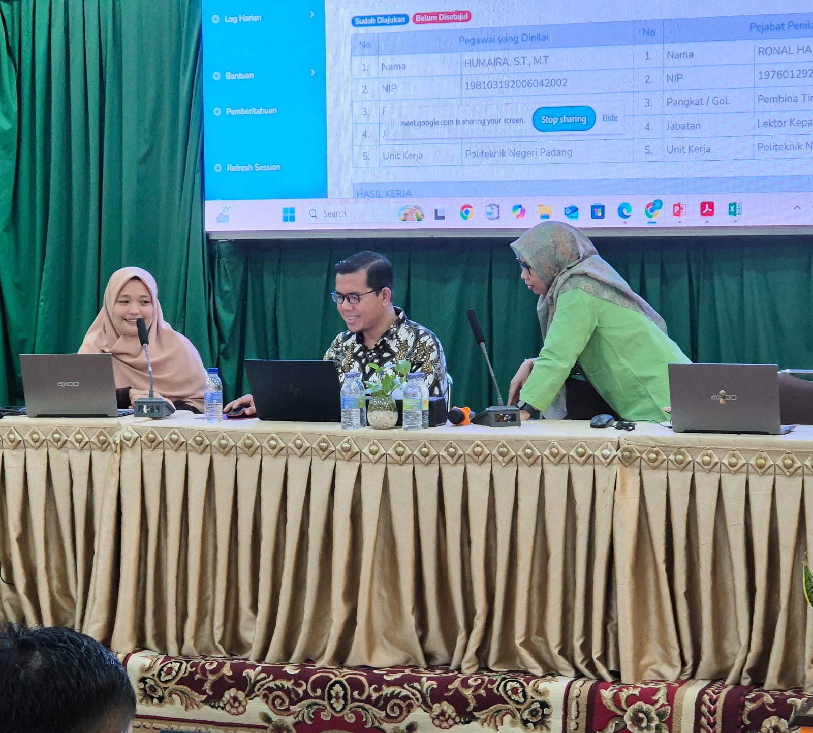 Jurusan Teknologi Informasi PNP Gelar Bimbingan Teknis Pengisian SKP bagi Dosen dan Tendik