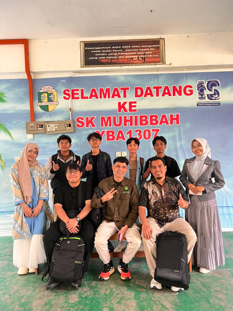 Kolaborasi Lintas Negara, Dosen D4 Animasi PNP Gelar Aksi Nyata pengabdian masyarakat International di SK Muhibbah Malaysia