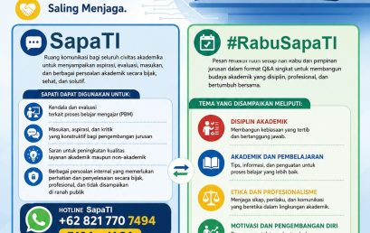 LAUNCHING PROGRAM #RabuSapaTIJurusan Teknologi Informasi Politeknik Negeri Padang