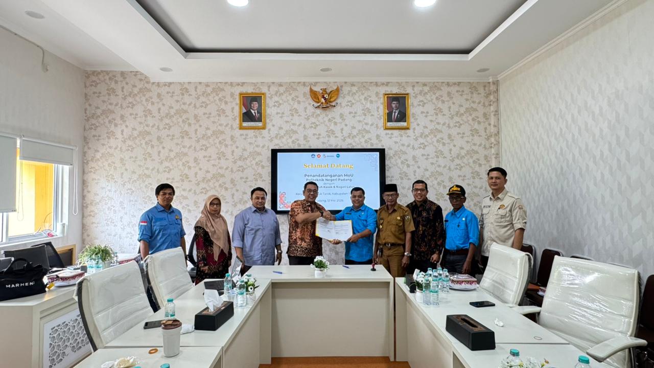 PNP dan Dua Nagari di Sijunjung Teken MoU Tentang Nagari Digital