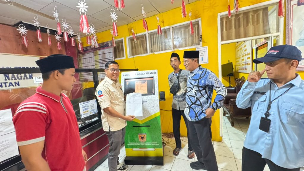 Tim Nagari Digital Politeknik Negeri Padang Lakukan Monitoring dan Peningkatan Layanan Digital di Nagari Lubuk Jantan