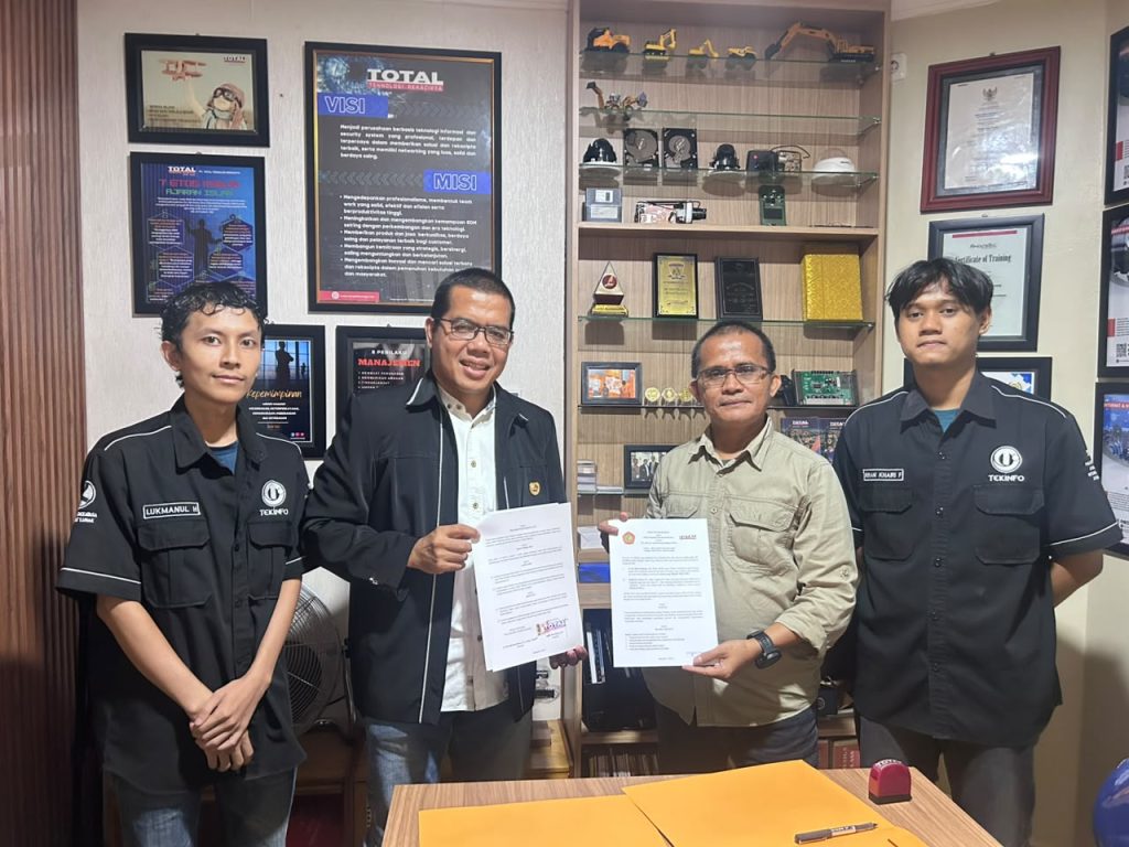 Perkuat Link and Match Dunia Kerja, Jurusan TI PNP Jalin Kerja Sama dengan PT Total Teknologi Rekacipta di Pekanbaru